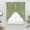Green, Olive, Khaki, Forest, variant on Red Terracotta Splatter Swag Valances for Windows, Kitchen Curtains 36 Inch Length 2 Panels Set, Boho Mottled Vintage Rustic Short Curtains for Small Windows Rod Pocket Cafe Curtains Drapes 28"x36"