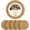 Natural Color 13 Inch Set of 6, variant on XIMEI 13" Round Woven Placemats Set of 4, Farmhouse Rustic Boho Table Mats, Wicker Straw Braided Place Mats for Dining Table Decor