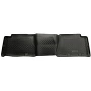 Husky Liners Classic Style Floor Mats | Fits 2004 - 2006 Chevrolet Silverado & GMC Sierra 2500/3500 HD (2005 - 2007 1500 Classic Body Only), Crew Cab | 2nd Row, 2-pc Black - 61461