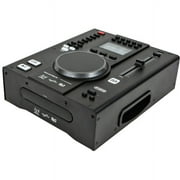Angle View: Tabletop DJ CD Player with USB Flash Player and FX