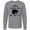 AC-Heather Grey, variant on Inktastic Grammie Bear Grandma Long Sleeve T-Shirt