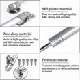 thumbnail image 4 of 4 Pcs Gas Strut 100n Gas Struts Hydraulic Gas Spring Gas Strut Shock Absorbers Adjustable Struts Hydraulic Furniture For Kitchen Home Shop Store [free, 4 of 4