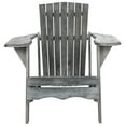 thumbnail image 2 of Safavieh Mopani Outdoor Patio Adirondack Chair - Ash Grey, 2 of 6