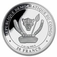 thumbnail image 2 of 2022 Democratic Rep. of Congo 1 oz Silver Liopleurodon (Reptile), 2 of 2