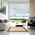 thumbnail image 7 of Ahgly Company Machine Washable Indoor Rectangle Traditional Dark Almond Brown Area Rugs, 2' x 3', 7 of 7