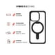 thumbnail image 2 of Funda con MagSafe para iPhone 15 Pro Max, Hybrid R Stand, Negro, 2 of 5
