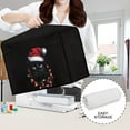 thumbnail image 5 of SEANATIVE Christmas Sewing Machine Cover with Storage Pocket Black Cat Sewing Machine Dust Cover Compatible with Most Standard Sewing Machine Decor Accessories Women Gifts, 5 of 7