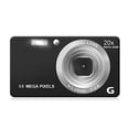thumbnail image 1 of FLhrweasw Videocámara Con Enfoque Automático Cámara Compacta LCD 2 7 Pulgadas 4K 56MP Zoom 20x (negro), 1 of 9