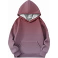 thumbnail image 5 of YunPes Gradient Oversized Hoodie for Girls Trendy Long Sleeve Hooded Sweatshirts with Pockets Teen Casual Preppy Pullover, 5 of 8