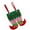B, variant on 1 PC Personalized Christmas Stocking, Christmas Elf Boots Candy Bag, Santa cloth Stocking Pants Treat Bags Handbag for Xmas Party Decoration, 8.7×16.5 Inch(B)