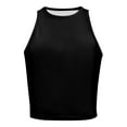 thumbnail image 4 of Ruyang Women Tank Tops Scoop Neck Ribbed Tank Tops Slim Fitted Cotton Camisole Basic Sleeveless Summer Y2K Clothes 2024, 4 of 6