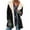 Black, variant on Winter Coats for Women 2023 Warm Sherpa Fleece Lined Button Down Jackets Vintage Notched Lapel Faux Suede Parka Coat Outerwear with Pockets