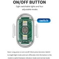 thumbnail image 4 of Transemion Motorcycle Flashing LED Lights Warning Light Motorcycle Tail Light 10M IR Remote Control Night Warning Lights Bright 2 Light +1 IR Remote, 4 of 6