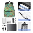 thumbnail image 6 of Lsque Colourful Tie Dye Classic Casual Backpack - Large Capacity Water-Resistant Backpack for School, Work, Travel, and Outdoor Activities, 6 of 8