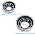 thumbnail image 2 of shiyou-4X Front Axle Cups for 5/16 Front Hub + 4X Rear Axle Cups for 3/8 Rear Hub Mountain Bike Bicycle Accessories, 2 of 4