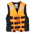 thumbnail image 1 of Chaleco salvavidas para adultos y niños, para nadar, pescar y hacer esnórquel, chaleco salvavidas flotante, control de inundaciones, control de inundaciones con bote dragón, 1 of 4