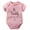 FBY0315-Pink, variant on Hi Daddy I Can't Wait To Meet You Pregnancy Announcement Infant Baby Bodysuit Baby Boy Girl Clothes Newborn Romper
