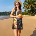 thumbnail image 3 of Yiaed Cute Big-Eared Mouse Print Women's Sleeveless Dress, Loose Fit Summer Dress, Casual Sleeveless Dress for Women, 3 of 7