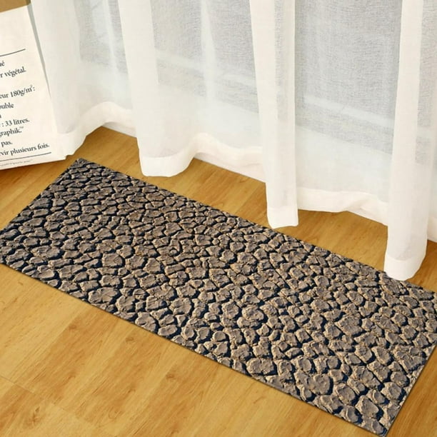 Autmor Bathtub Mat Non Slip Pebble Bath Shower Mat with Drain Holes