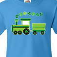 thumbnail image 4 of Inktastic St Patricks Irish Shamrock Train Youth T-Shirt, 4 of 5