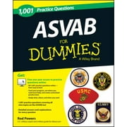 1,001 ASVAB Practice Questions for Dummies (+ Free Online Practice) [Paperback - Used]