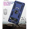 thumbnail image 6 of MYKOMI Designed for Google Pixel 7 Pro Case, Military-Grade Metal Ring Holder Kickstand 15ft Drop Tested Shockproof Cover Case for Pixel 7 Pro, 6 of 7