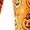 C-Orange414, variant on DHFJKG Womens Halloween Pajamas Pants Pumpkin Print Wide Leg Drawstring Waist Palazzo Loungewear Pants