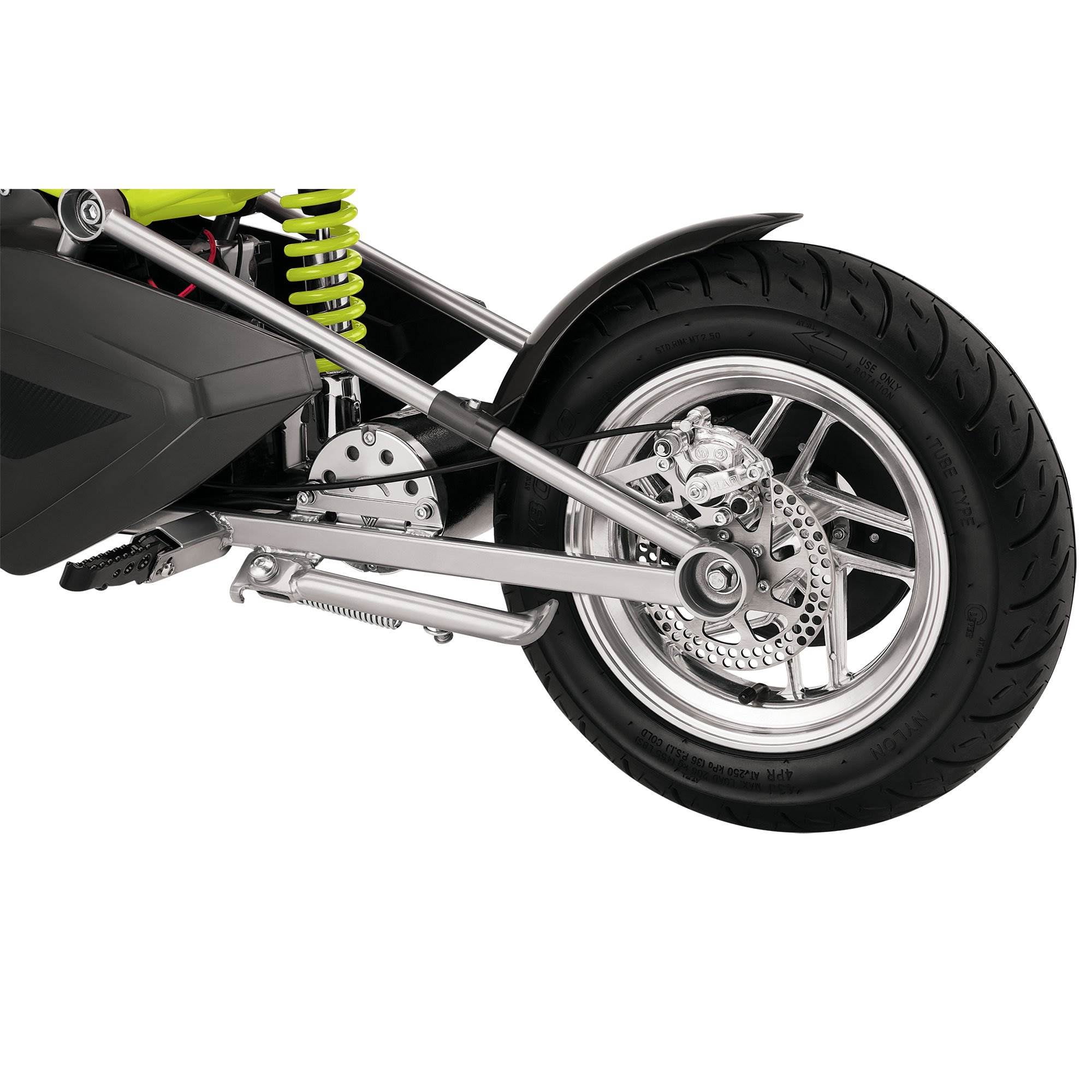 Razor RSF650 Electric Bike, Age 16+, 17 Mph, 50-Min Run, 220lb Max, Hidden Storage, Green