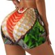 thumbnail image 1 of Balery Cobra Snake Pantalones cortos de entrenamiento estampados para mujer, sin costuras, ajustados, para gimnasio, yoga, correr, deportes, ejercicio activo, fitness.-X-Large, 1 of 8