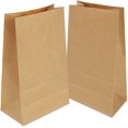 thumbnail image 1 of Bolsa Kraft, Bolsa Kraft 100 Piezas 12x7x21.5 cm, Bolsa Papel Kraft, Bolsa Regalo, Bolsa Papel para Navidad, Fiesta, Cumpleaños, Boda Kuyhfg Bienvenido a Kuyhfg, 1 of 5