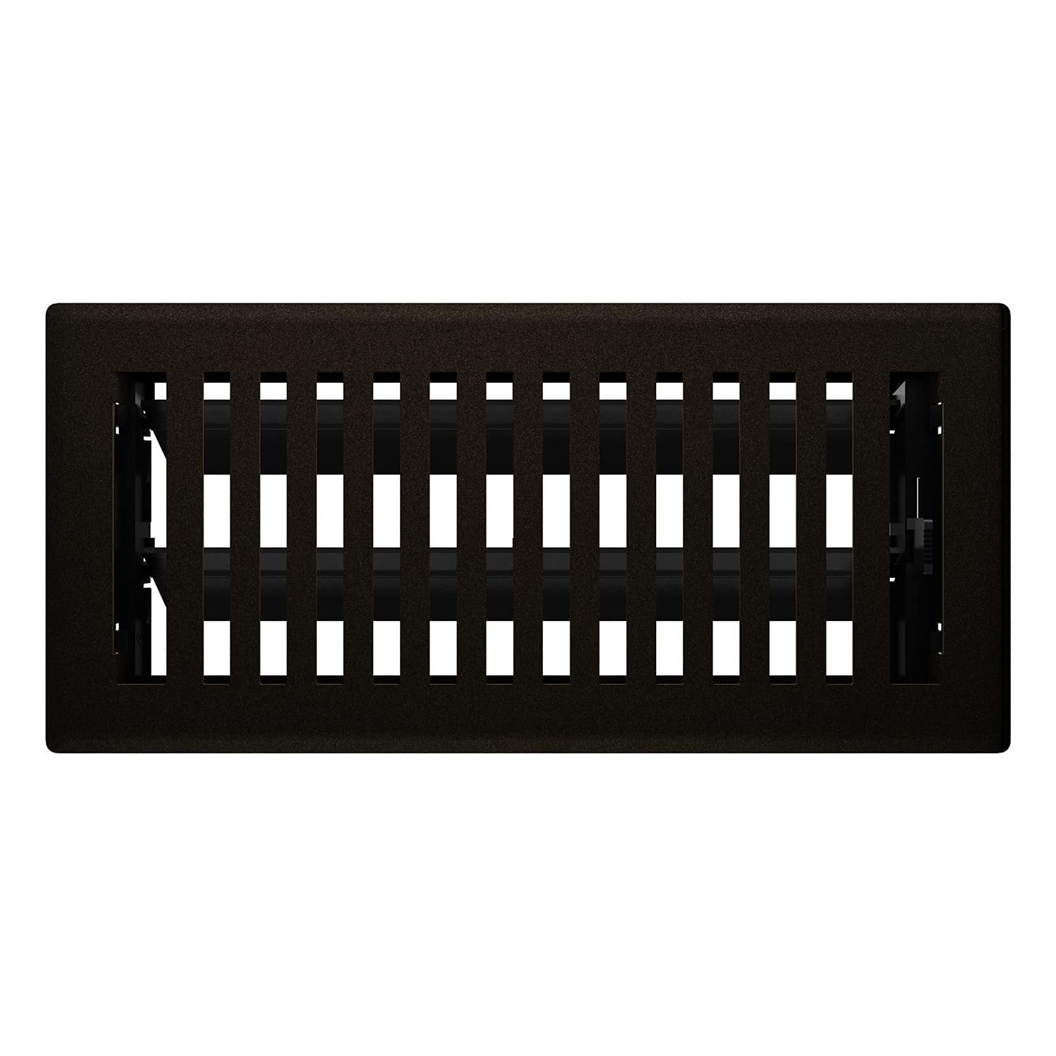 2-pack Imperial Montezuma Floor Register Classic - Adjustable Steel - 2 Pack, 4 x 10-Inch, Bronze Age — Residential Use, Standard Application