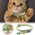 thumbnail image 1 of Pet Collars for Cats Breakaway Adjustable Pendant Neck Ring Suitable for Small Felines Pet Accessory Cat Collar Party Style, 1 of 4
