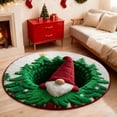 thumbnail image 4 of TIELUTT Christmas 3D Rug – Christmas Optical I Llusion Rugs Decorative Rug with Depth Pattern Carpet for Living Room 8x10 Extra Long Blanket for Tall People Comfy Blanket Thin Blanket Throw Throw Max, 4 of 4