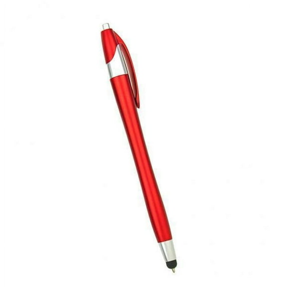 Almencla 5x2-in-1 Capacitive Touch Screen Stylus Ballpoint Pen for Red