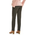 thumbnail image 3 of Oh! Mamma Maternity Women's Straight Leg Career Pant with Demi Panel (Women's & Women's Plus), 3 of 4
