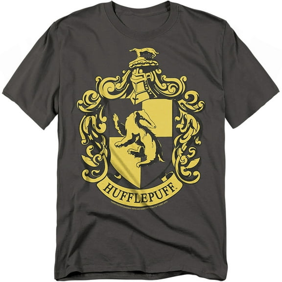Harry Potter T-Shirt Hufflepuff Crest Unisex Graphic Tee For Men & Women