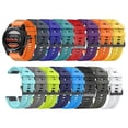 thumbnail image 2 of (Green)For Garmin Descent G1 22mm Silicone Watch Band VTHB, 2 of 5