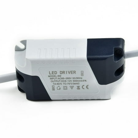 

Ac-Dc Transformator LED Light Lamp Driver Netzteil 1-3W/4-7W/8-12W/12-18W 300Ma