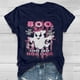 thumbnail image 2 of Scare Away Breast Cance Print Mujeres Halloween Breast Awareness Camiseta de manga corta Tops Fridja gope4030, 2 of 4