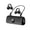Black, variant on Open-Ear Wireless Earbuds, Robust Clip-on Bluetooth 6.0 Headphones with Spatial Audio, Resilient Liquid Silicone Comfort Earhooks for Sports & Translation
