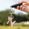 thumbnail image 4 of RXIRUCGD Fashion 26-letter Key Chain Pendant Butterflys Tassel Key Chain Elegant Fashion Multi-functional Use, 4 of 5