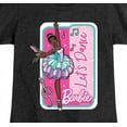 thumbnail image 3 of Barbie - Lets Dance  - Girls Fitted Short Sleeve Graphic T-Shirt, 3 of 5