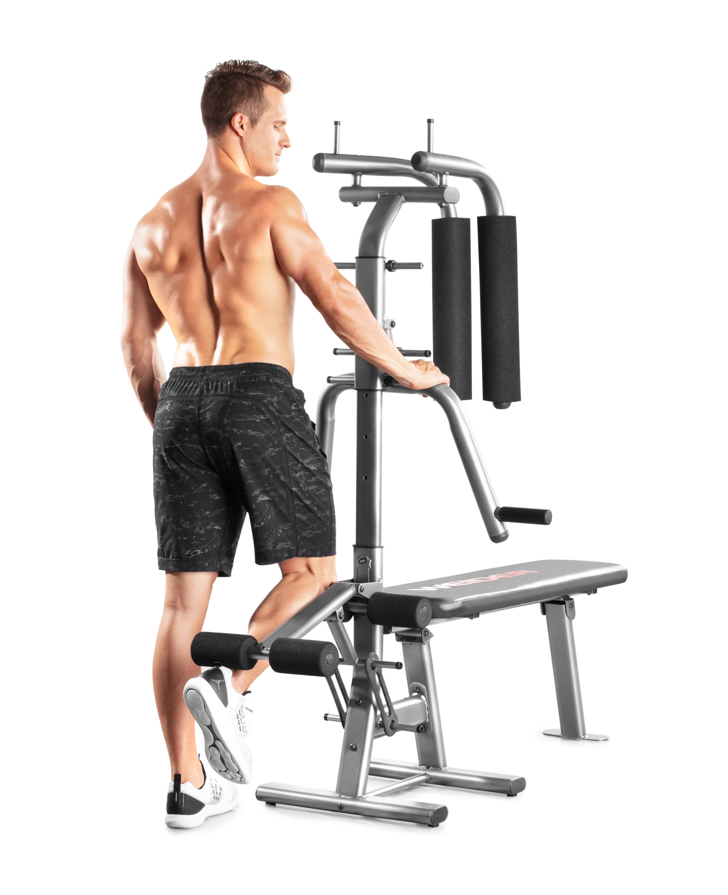 Weider Flex CTS Home Gym System with 14 Resistance Bands and Professionally-Designed Excercise Chart - image 5 of 11