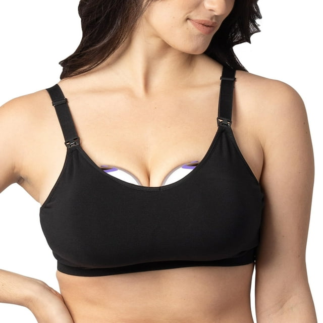 Sujetador Lansinoh Kindred Bravely Nursing & Pumping Black M/L