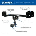 thumbnail image 4 of Trailer Hitch for 17-23 Chrysler Pacifica 20-23 Voyager 22-23 Dodge Grand Caravan, 4 of 5