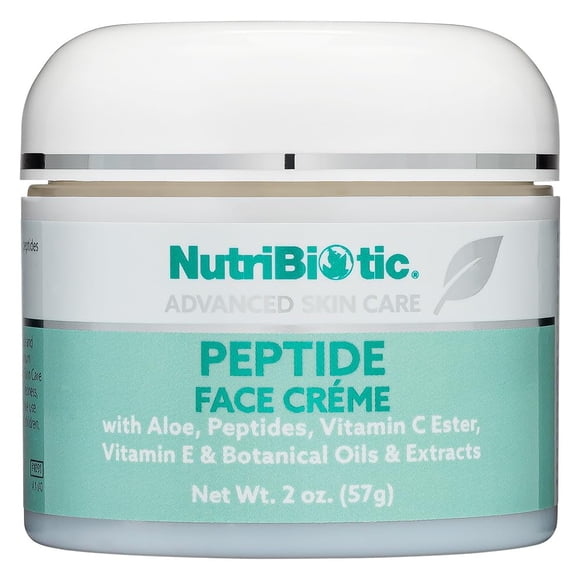 Crema facial NutriBiotic Peptide con GSE ultrahidratante 60 ml