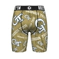 thumbnail image 3 of Men's Rock Em Socks Navy Georgia Tech Yellow Jackets All Over Logo Boxer Briefs, 3 of 3