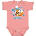 thumbnail image 3 of Inktastic My First Hanukkah with Fox and Snowflakes Boys or Girls Baby Bodysuit, 3 of 5