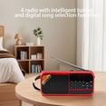 thumbnail image 3 of Radio Digital FM BT Soporte Altavoces TF Tarde USB Drive Portátil para Senior, 3 of 9