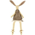 thumbnail image 3 of Northlight Long Legged Sitting Ballerina Girl Bunny Easter Figure - 12" - Beige and Brown, 3 of 7
